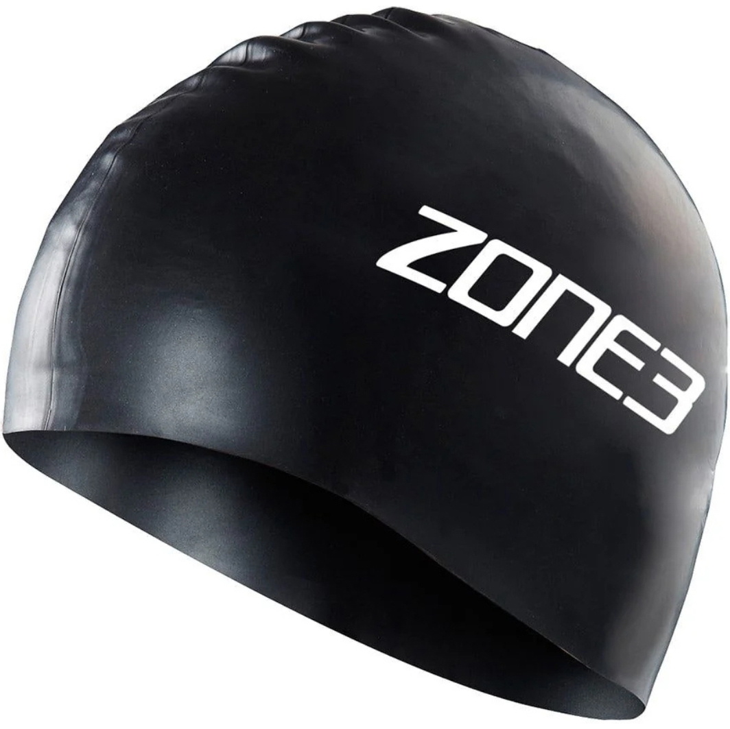 2026 ZONE3 Siliconen Badmuts SA24SCAP - Black